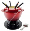 Cast iron fondue set 5M18B10