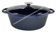 Cast iron oval casserole 5BA10