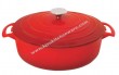 Cast iron oval casserole 5BD10