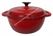 Cast iron round casserole 5A23P10
