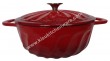 Cast iron round casserole 5A24Q10